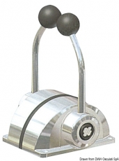 Zweihebelschaltung B 322S Ultraflex Zweimotorig nur Schalthebel Lauf: Einzel