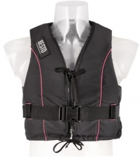 Besto Dinghy Zipper 50N Mehrzweck-Schwimmhilfe Farbe schwarz/rosa Biese Größe XS Besto Dinghy Zipper 50N Mehrzweck-Schwimmhilfe Farbe schwarz/rosa Biese Größe XS