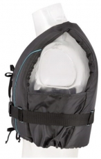 Besto Dinghy Zipper 50N Mehrzweck-Schwimmhilfe Farbe schwarz/aqua Biese Gr��e XS