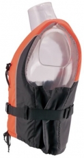 Besto Dinghy Zipper 50N Mehrzweck-Schwimmhilfe Farbe orange/schwarz Gre M