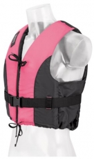 Besto Dinghy Zipper 50N Mehrzweck-Schwimmhilfe Farbe rosa/schwarz Gre XL