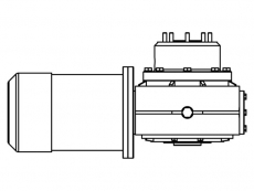 Motor und Getriebeeinheit V5 12V fr Ankerwinde V5 von Lewmar