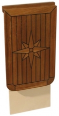 Teak Tischplatte Balcony Abmessung 38x60cm Klappbar
