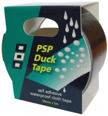 Ducktape Selbstklebend, wasserdicht Farbe schwarz Breit 50mm Lnge 50m