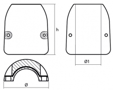 Anoden Shaft Heavy duty Aluminium Welle 30mm