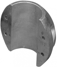 Wellenanode Shaft USA Typ Kugelform Aluminium Welle 76,20mm