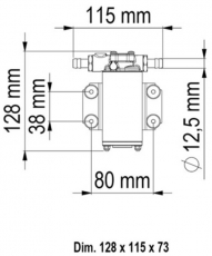 Dieselpumpe UP2 24V Kapazitt 10 l/min