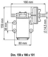 Dieselpumpe UP3 12V Kapazitt 15 l/min
