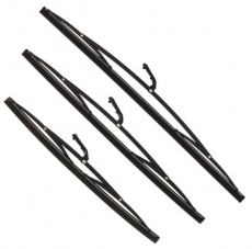 Wischerblatt Edelstahl schwarz eloxiert Länge 508mm Wischerblatt Edelstahl schwarz eloxiert Länge 508mm