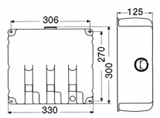 Scheibenwaschset 9,7 l 2 Pumpen 12 V