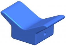 V-Buggabel aus Polyurethan 72 x36mm V-Buggabel aus Polyurethan 72 x36mm