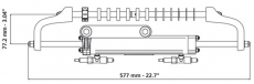 GOTECH-OB Hydraulisches Steuersystem bis 115PS fr Frontmontage Aussenborder
