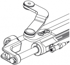 UC128-OBF/3 Zylinder Frontmontage fr Auenbordersysteme