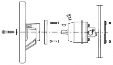 UP33F Hydraulische Steuerpumpe