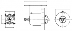 UP33F Hydraulische Steuerpumpe