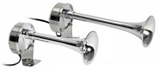 Doppelhupe 12 V Länge 210 + 268 mm Doppelhupe 12 V Länge 210 + 268 mm