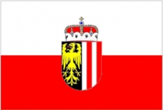 Flagge Oberösterreich 200 x 300mm Flagge Oberösterreich 200 x 300mm