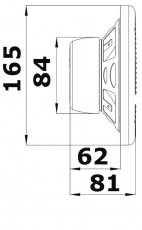 Riviera Zwei-WegeStereo-Lautsprecher, wasserdicht 120W