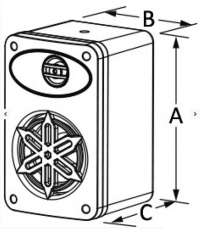 2-Wege-Lautsprecher f.indoor 4 - 2x120W wei