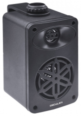2-Wege-Lautsprecher f.indoor 4 - 2x120W schwarz 2-Wege-Lautsprecher f.indoor 4 - 2x120W schwarz