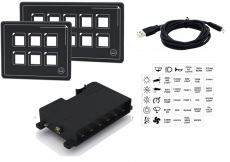 Touch Control elektrische Schalttafel 6 Schalter Touch Control elektrische Schalttafel 6 Schalter