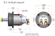 Hydrodrive MF75W Außenborder Hydrauliksystem für Motoren bis 75 PS