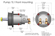 Hydrodrive MU 50TF Innenborder Hydrauliksystem fr Boote bis 10 mt
