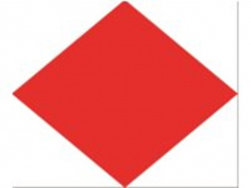 Signalflagge F 30 x 36cm Signalflagge F 30 x 36cm