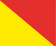 Signalflagge O 30 x 36cm Signalflagge O 30 x 36cm