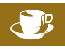 Kaffeeflagge 30 x 45cm Kaffeeflagge 30 x 45cm