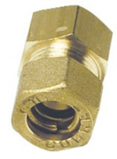 Druckanschluss Kupferleitung gerade A 12 mm x 3/8 Druckanschluss Kupferleitung gerade A 12 mm x 3/8