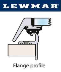 Modell 44 Luke OCEAN von LEWMAR mit Flanschprofil 25mm