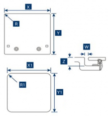 Luke Modell 54 von LEWMAR FLUSH HATCH 3G