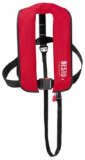 Besto 165N Rettungsweste manuell ohne Harness Lifebelt rot Besto 165N Rettungsweste manuell ohne Harness Lifebelt rot