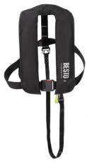 Besto 165N Rettungsweste manuell ohne Harness Lifebelt schwarz Besto 165N Rettungsweste manuell ohne Harness Lifebelt schwarz