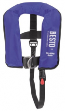 Besto Automatik Junior 100N Rettungswesten blau Besto Automatik Junior 100N Rettungswesten blau