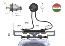 Hydrodrive MF175WTS Außenborder Hydrauliksystem für Motoren bis 175 PS
