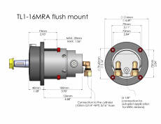 Hydrodrive MF175WTS Außenborder Hydrauliksystem für Motoren bis 175 PS