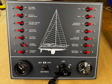 Schaltpaneele mit 14 Stromkreisen Segelboot mit Automatische Sicherungschalter Airpax DEMOWARE