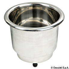 VA-Stahl Glasshalter Drainageloch aus rostfreiem Edelstahl VA-Stahl Glasshalter Drainageloch aus rostfreiem Edelstahl