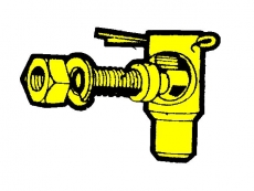 Teleflex Fitting für Kabel CC230 und CC330 und CCX633 Teleflex Fitting für Kabel CC230 und CC330 und CCX633