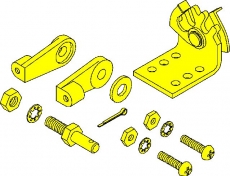 Teleflex Universeller paralleler Anschlußsatz für Kabel CC230 und CC330 und CCX633 Teleflex Universeller paralleler Anschlußsatz für Kabel CC230 und CC330 und CCX633