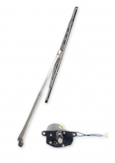 Scheibenwischersatz mit Motor, Arm und Wischerblatt (Niro 316) Wischerarm 300mm Alpha