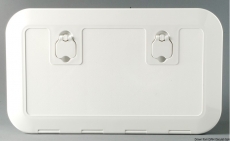 Inspektionsluke, 600x350 mm, FLUSH Ausf�hrung Farbe wei�