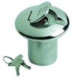 Abschließbarer Einfüllstutzen für den Frischwassertank Water Ø38/88mm mit Schloß Abschließbarer Einfüllstutzen für den Frischwassertank Water Ø38/88mm mit Schloß