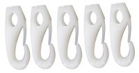 HS Sprenger Nylon Haken fr Gummiseil bis  8mm, 5 Stck