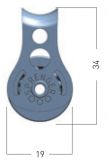 Stehblock 2 Rollen