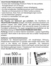 Yachticon Premium Polish mit Teflon surface protector 5 Liter