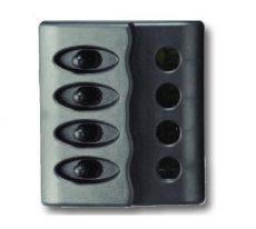 Schalttafel 12 V mit 4 Schaltern Mit LED BBN6