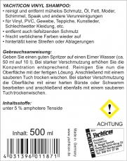 Yachticon Vinyl & Kunstleder Reiniger (Vinyl Shampoo) 5 Liter